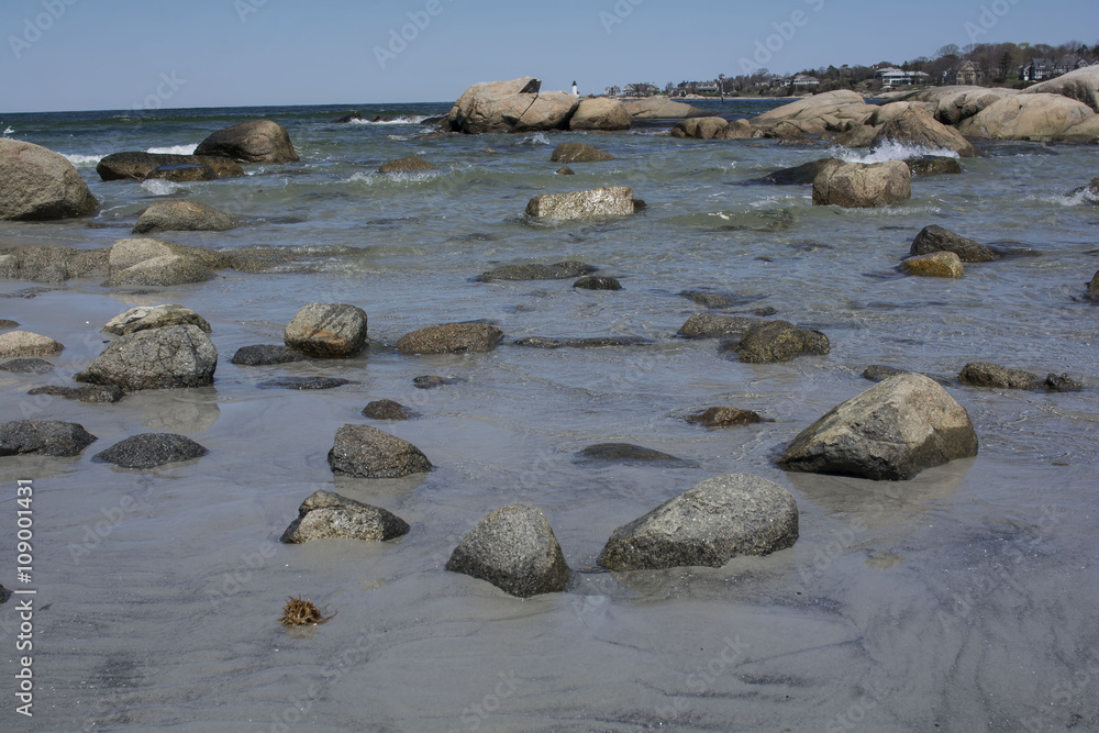 Fototapeta premium rocky shore