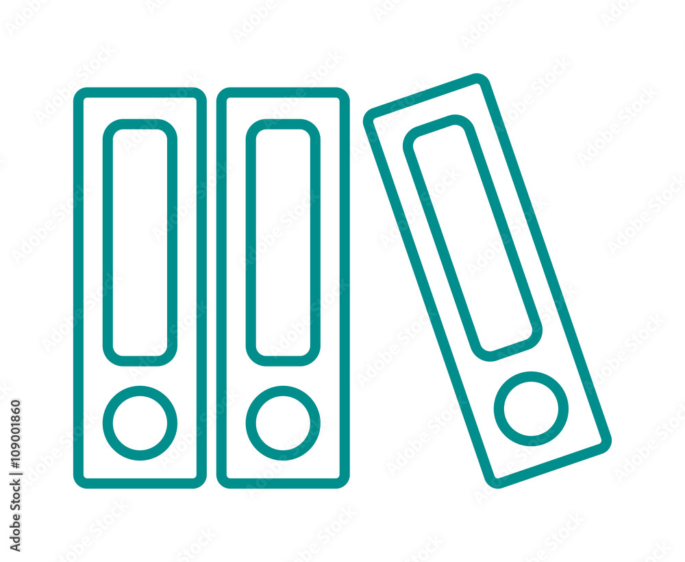 Books icons isolated on white background literature library education vector symbol. Books icons isolated on white background literature library education vector symbol.