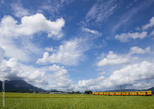 三岐鉄道　夏風景