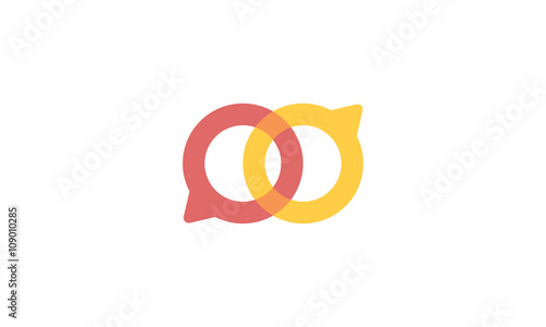 Bubble Speech Logo Template