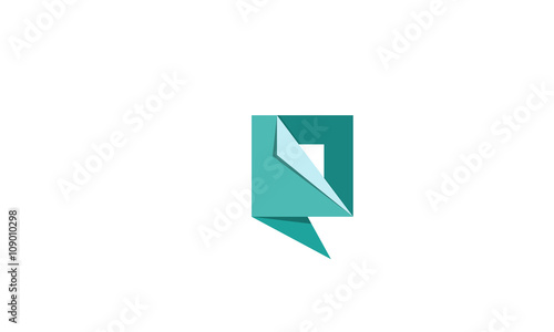 Bubble Speech Logo Template