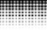 Basic halftone dots effect in black and white color. Halftone effect. Dot halftone. Black white halftone.