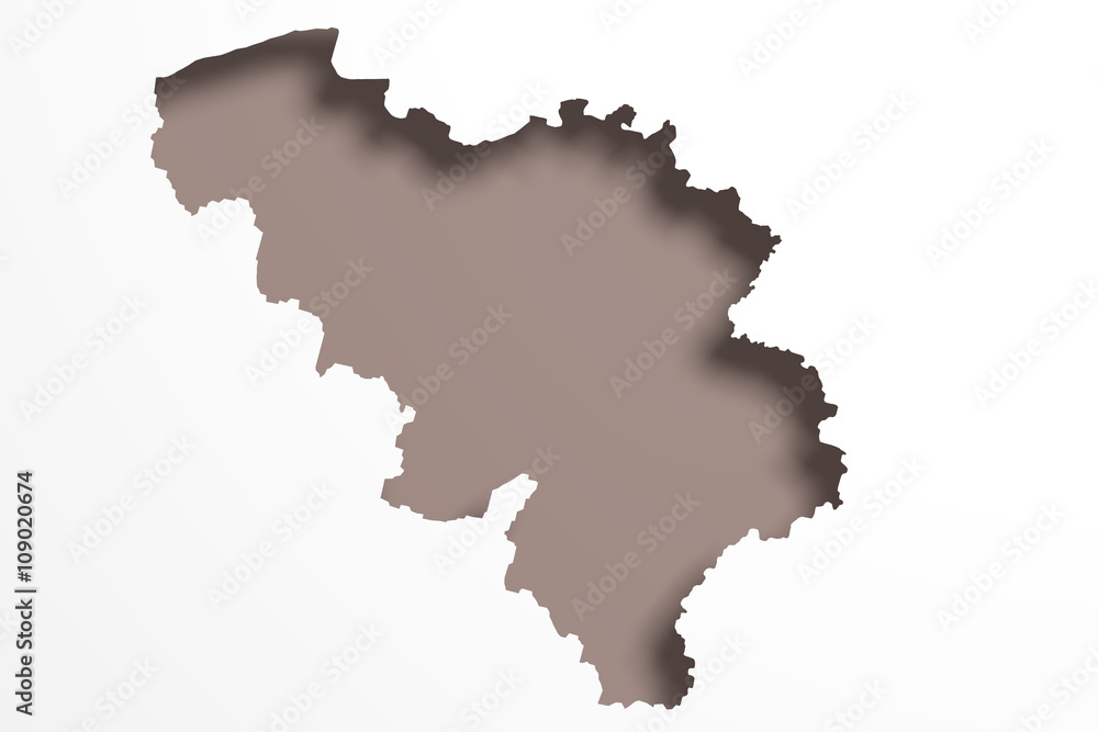 Belgium map