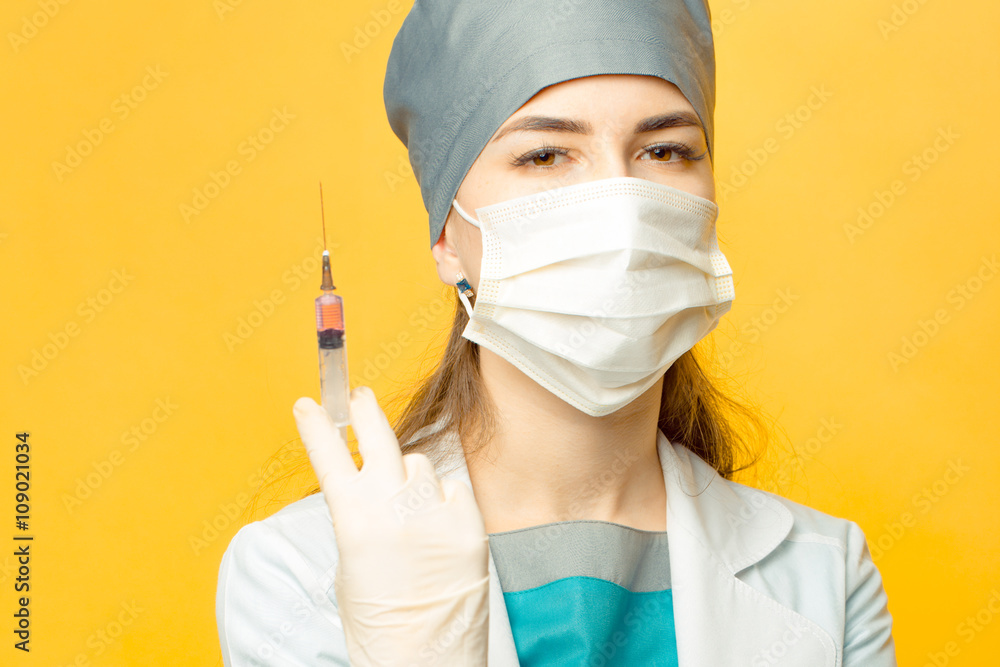 Nurse with syringe Nurse with syringe