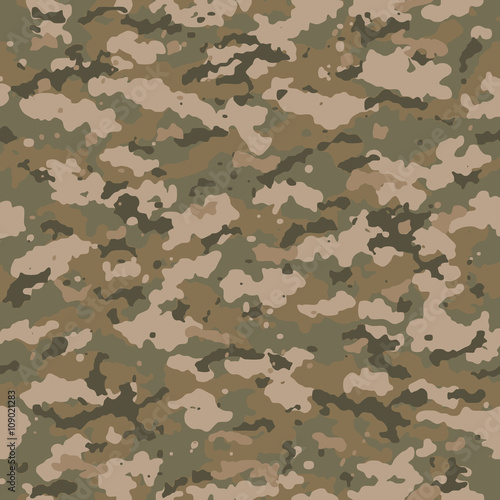 Seamless camouflage pattern.