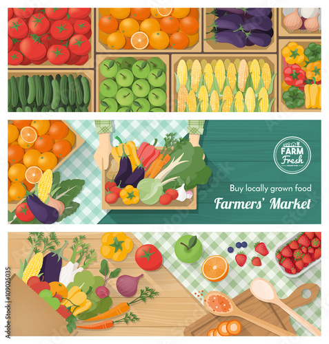 Fresh vegetables