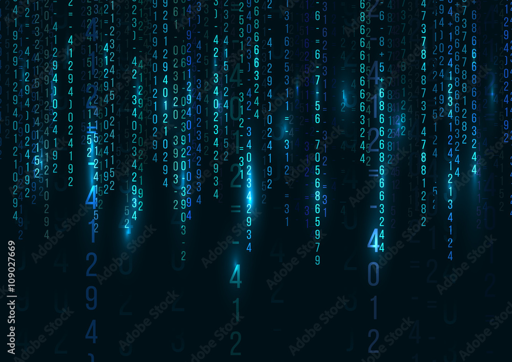 Abstract Technology Background. Web Developer. Computer Code ...