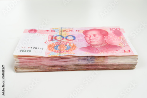 Photography Hundred Yuan banknotes
