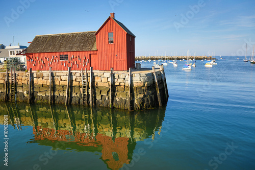 Lobster shack in Rockport, MA