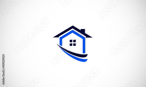 logo bulding, house, abstract, apartment