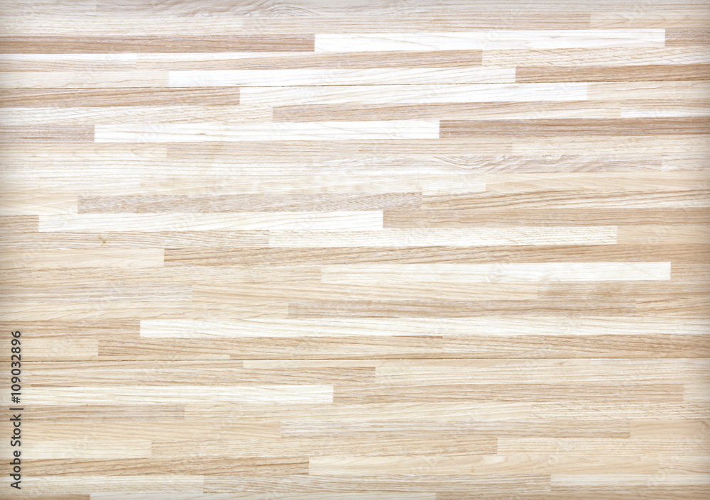 Naklejka premium Hardwood maple basketball