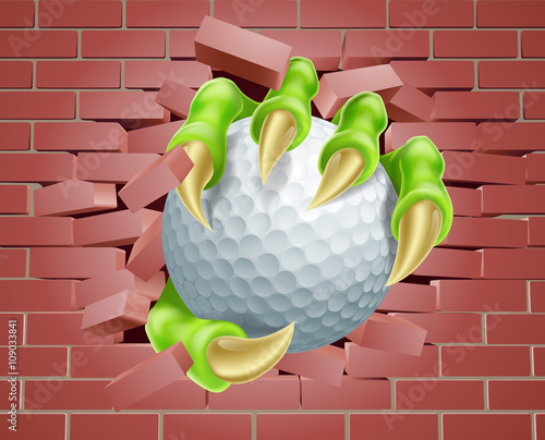 Claw with Golf Ball Breakin...