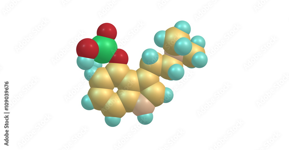 3D illustration of Sulfur hexafluoride molecular structure isolated on grey 3D illustration of Sulfur hexafluoride molecular structure isolated on grey