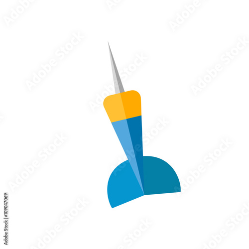 Dart flat icon