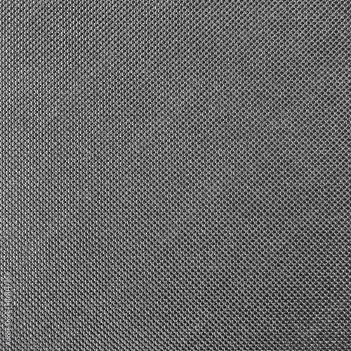 Black fabric texture.Gray Nylon cloth background pattern close-up.