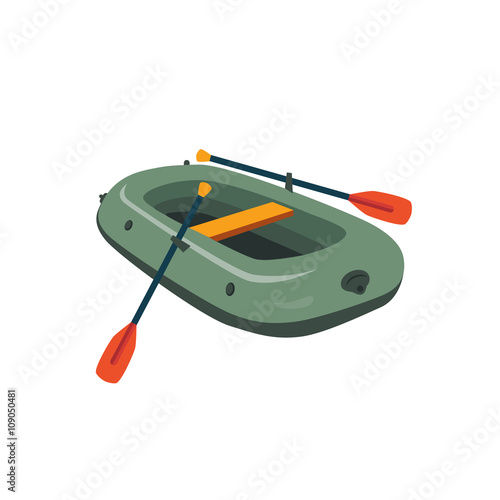 Inflatable Boat With Peddles