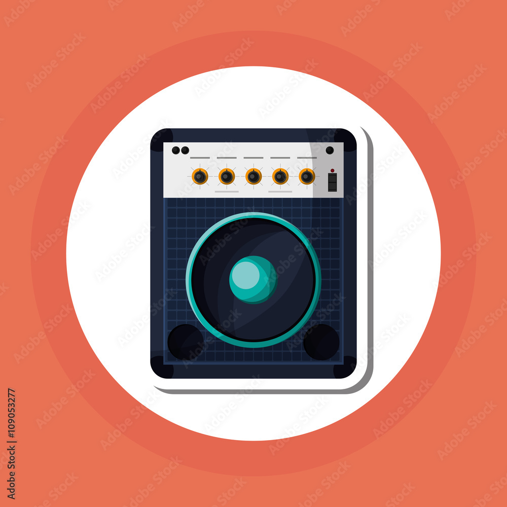 music illustration design, editable vector music illustration design, editable vector