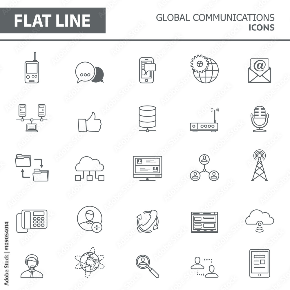 Line icons