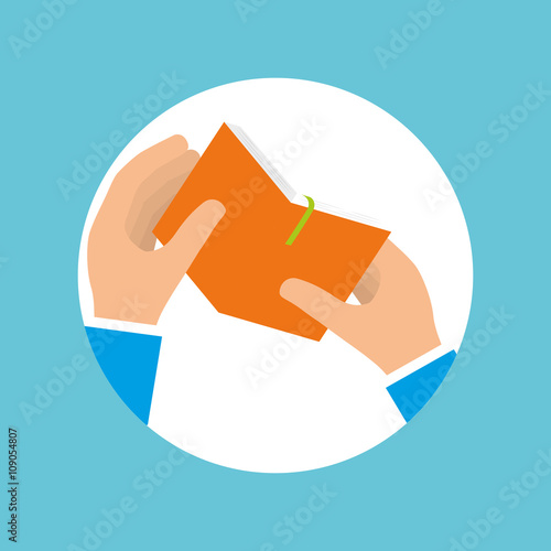 Flat illustration of Back to School design 