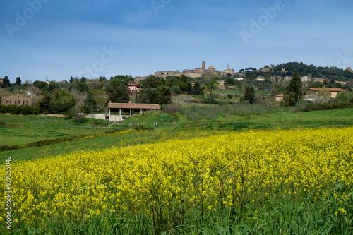 Italy, Tuscany, Volterra, landscape photo