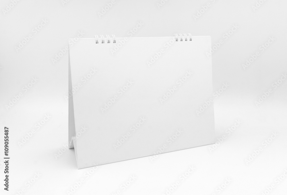 Blank Calendar on white background Blank Calendar on white background