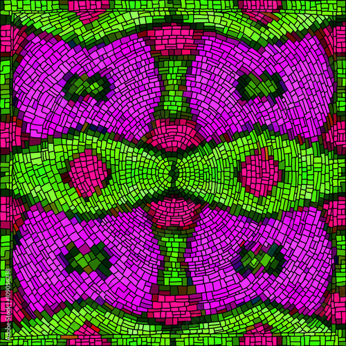 Seamless mosaic background
