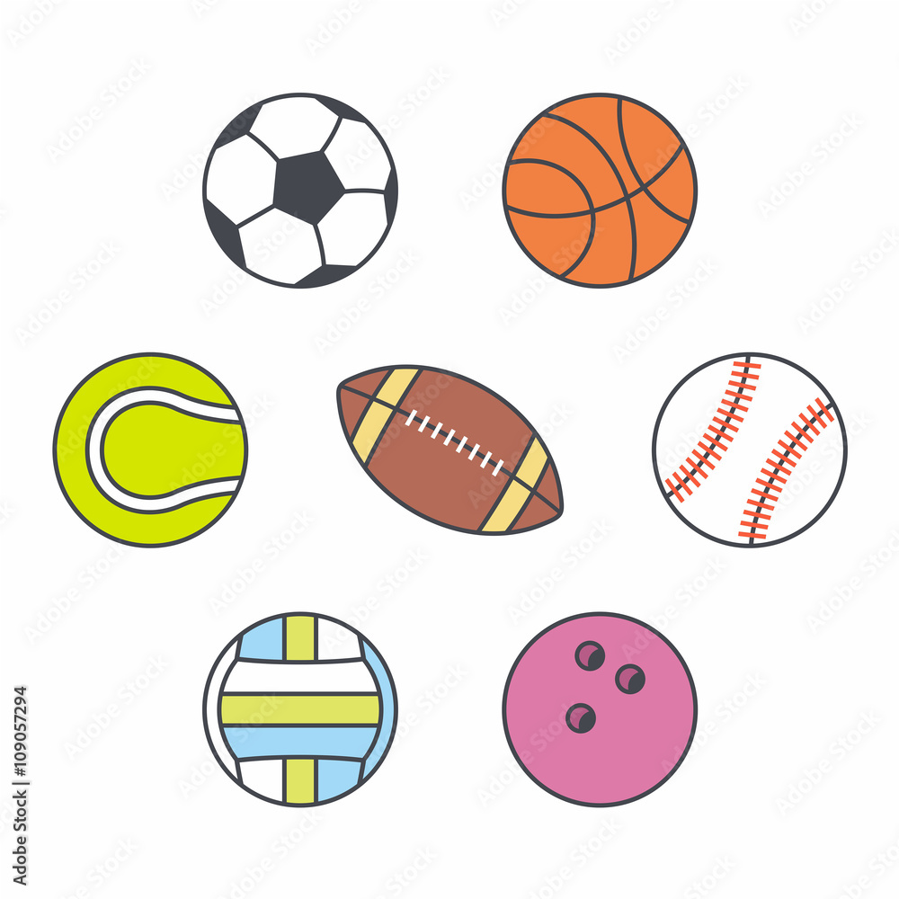 Set of balls Set of balls