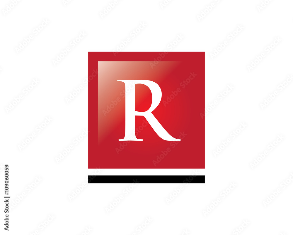 Square Letter R Logo Square Letter R Logo