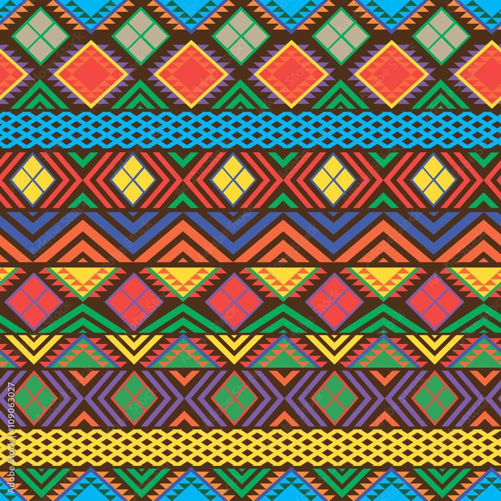 Geometric ethnic pattern. Vector illustration
Geometric ethnic pattern. Vector illustration