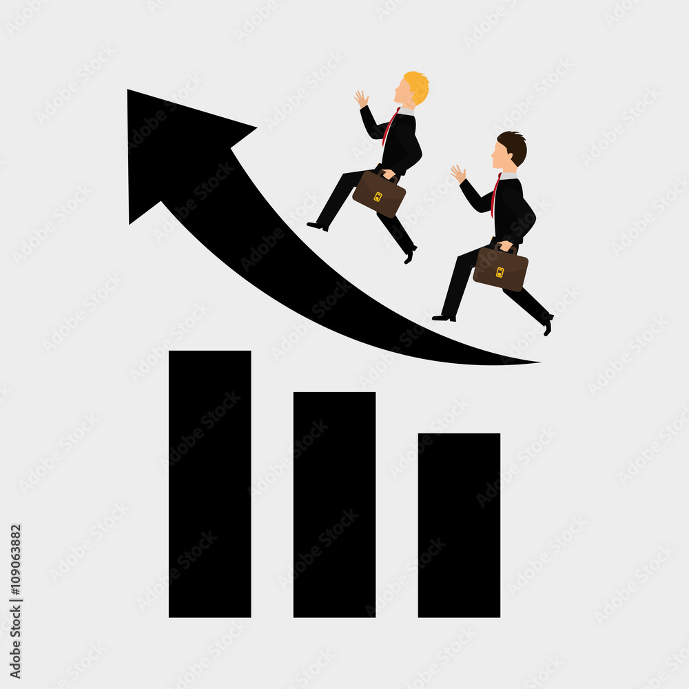 Flat illustration of profit design , editable vector Flat illustration of profit design , editable vector