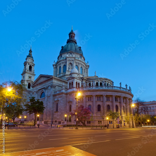 St. Stephens Basilica in the morning, Budapest, Hungary