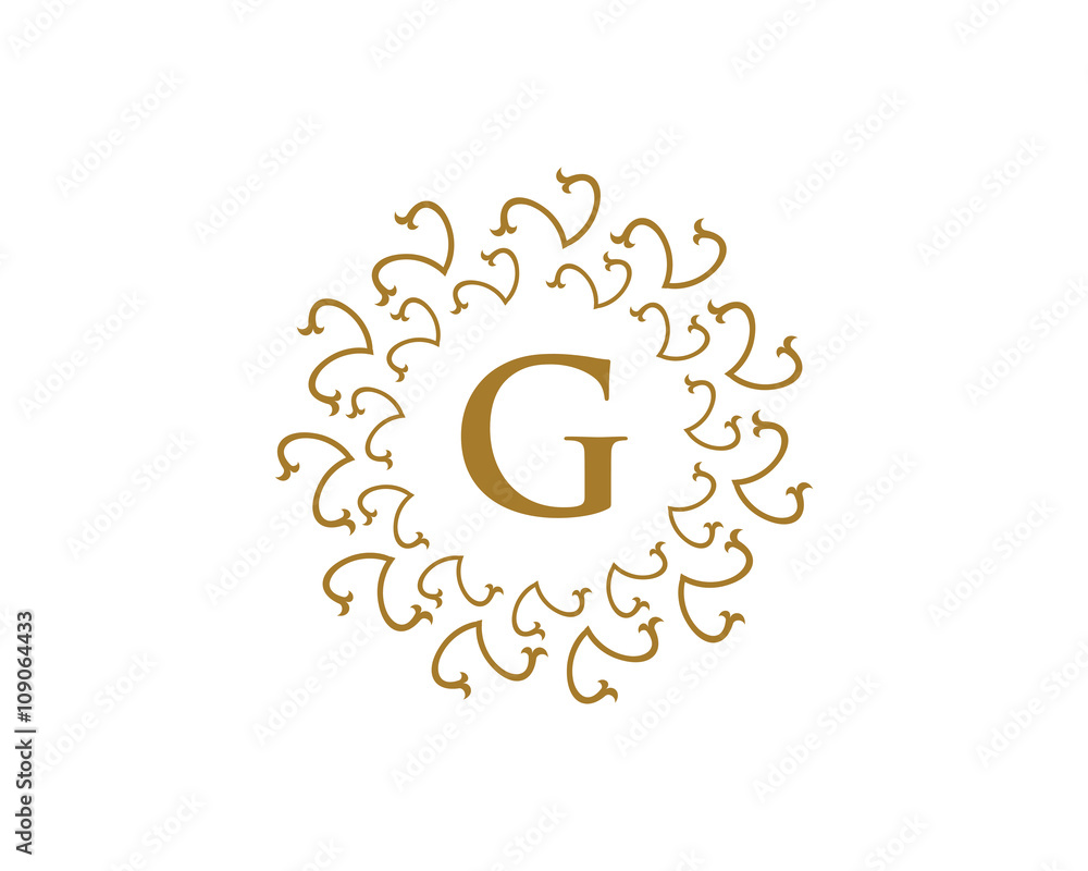 Royal Letter G Logo Stock Vector | Adobe Stock