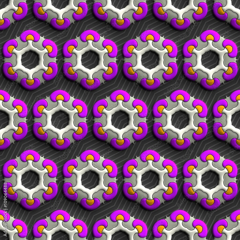 Plastic background tile Plastic background tile