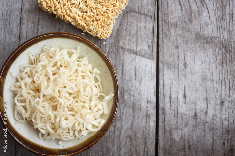Dry instant noodle - noodles of fast preparation Dry instant noodle - noodles of fast preparation