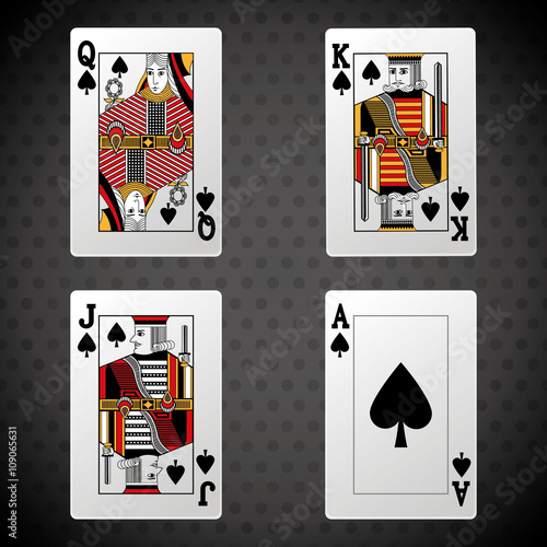 Poker design, cards and game concept ,, casino games