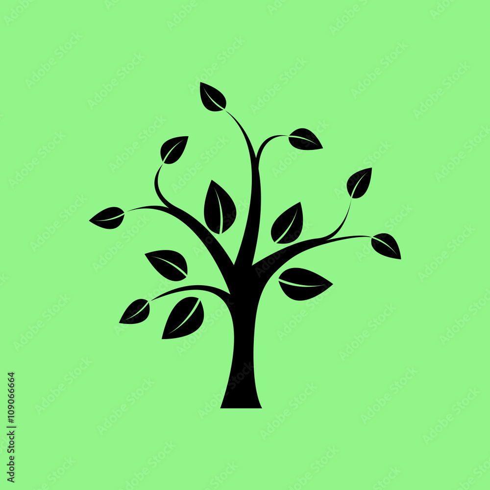 Obraz premium tree icon