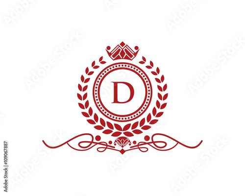 Majestic Letter D Logo