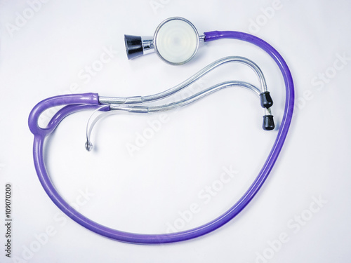 My Stethoscope on the table. photo