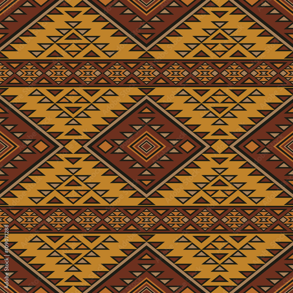 Seamless aztec pattern Seamless aztec pattern