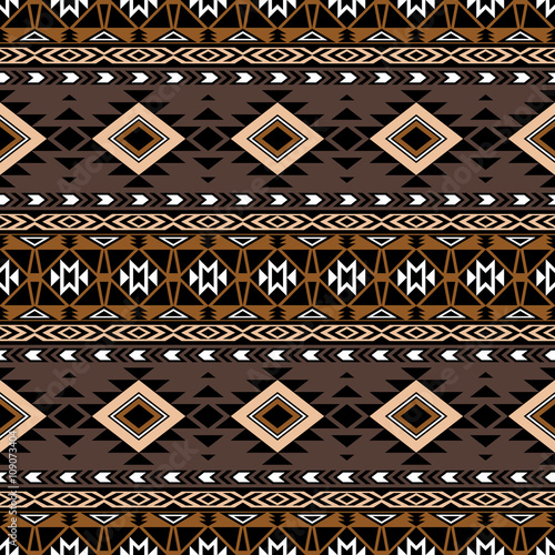Seamless aztec pattern