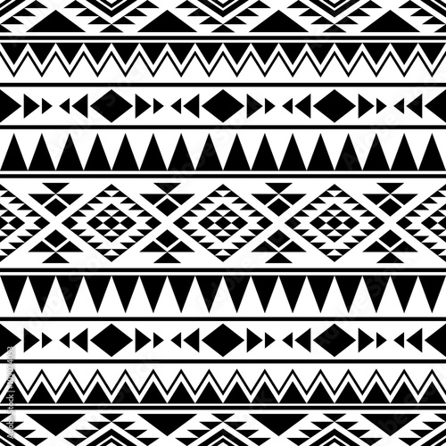 Seamless aztec pattern