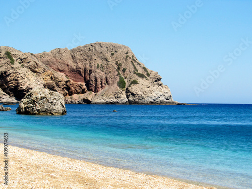 Plathiena Beach, Milos island, Greece