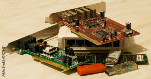 Heap of old chips