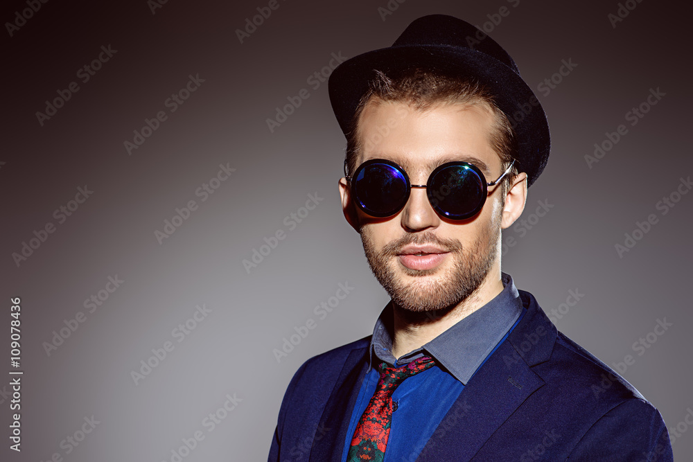 Fototapeta premium elegant hipster
