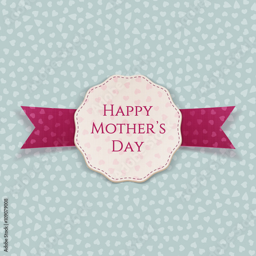 Happy Mothers Day greeting Banner Template