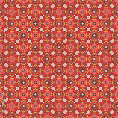Seamless tiling geometric abstract background
