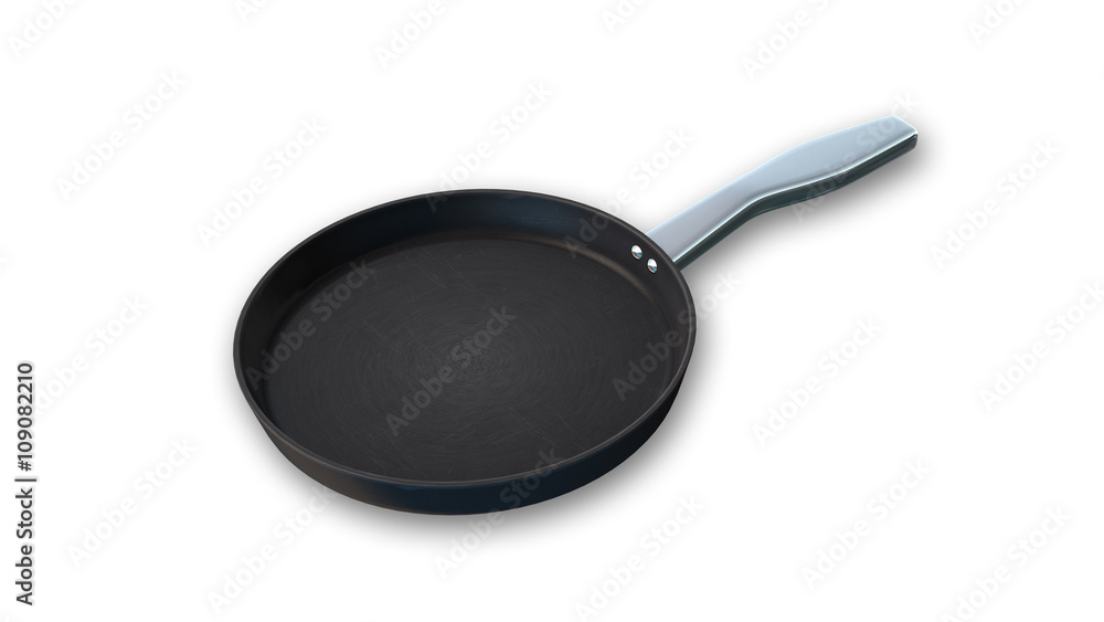 Frying Pan, skillet isolated on white background Frying Pan, skillet isolated on white background