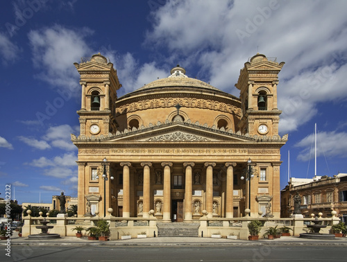Rotunda of Mosta - church of Assumption of Our Lady. Mosta. Malta 