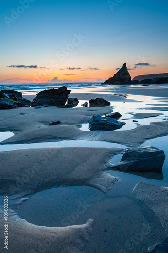 Bedruthan Steps Cornwall England UK Europe