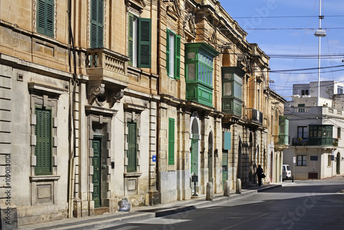 Old street in Mosta. Malta 